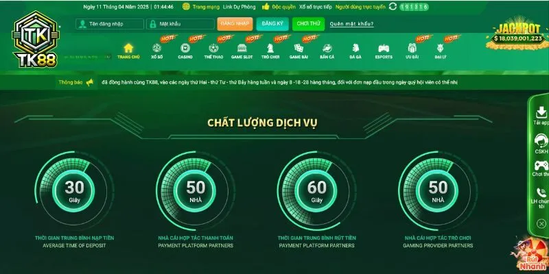 Nền tảng luôn đặt sự hài lòng của thành viên lên hàng đầu