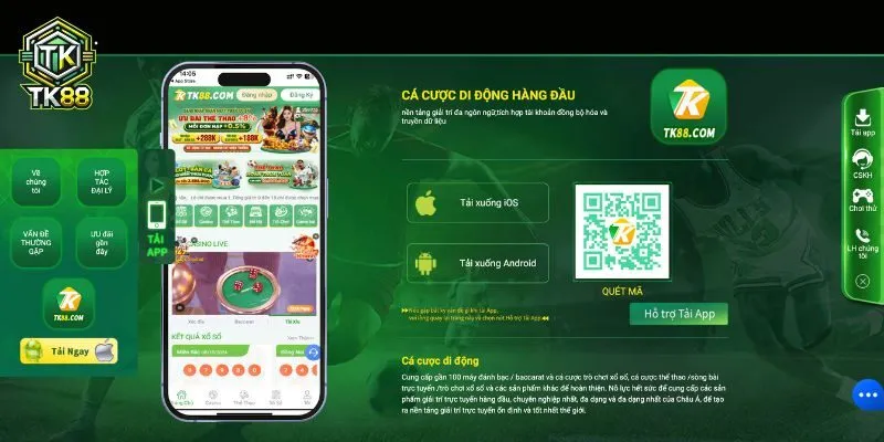 TK88 đáp ứng mọi tiêu chuẩn của một sân chơi toàn cầu